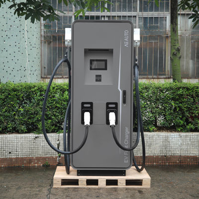 อุปกรณ์จัดหารถยนต์ไฟฟ้าเพื่อการพาณิชย์ 120 กิโลวัตต์ IP55 EV DC Fast Charger 60HZ