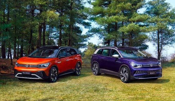 160 กม./ชม. รถยนต์ Volkswagen SUV VW Id6 Crozz X Pure+ Lite PRO สำหรับผู้ใหญ่