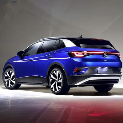 Id4 Crozz รถยนต์ไฟฟ้าขนาดใหญ่ 160 กม./ชม. ไฟฟ้า 5 ที่นั่ง SUV ระยะฐานล้อ 2765 มม.