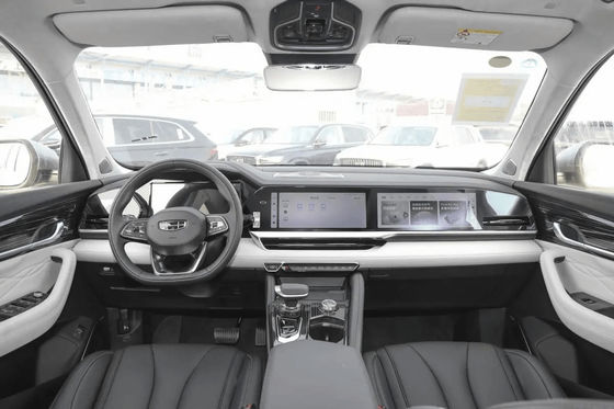 Geely Xingyue L SUV รถยนต์ไฟฟ้า AWD PHEV รถยนต์ไฟฟ้าขับซ้าย 215 กม./ชม.