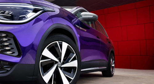 รถยนต์ไฟฟ้าขนาดใหญ่ VW ID6X ระยะทาง 617 กม. รถ SUV ไฟฟ้าบริสุทธิ์ 160 กม./ชม