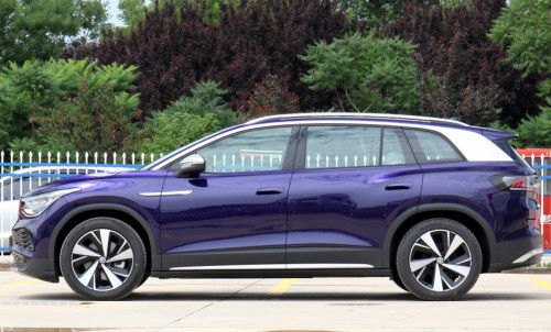 รถยนต์ไฟฟ้าขนาดใหญ่ VW ID6X ระยะทาง 617 กม. รถ SUV ไฟฟ้าบริสุทธิ์ 160 กม./ชม