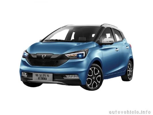 รถยนต์ไฟฟ้าความเร็วสูง 100 กม./ชม. JMC EV3 รถซีดานพลังงานใหม่ EV 302 กม. NEDC