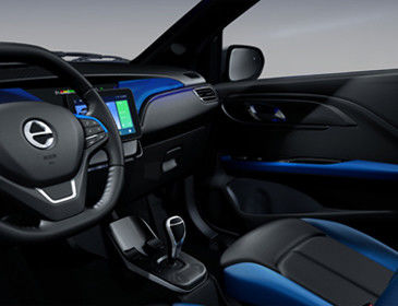 รถยนต์ไฟฟ้าความเร็วสูง 100 กม./ชม. JMC EV3 รถซีดานพลังงานใหม่ EV 302 กม. NEDC