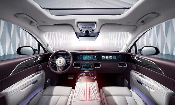 รถยนต์ไฟฟ้าขนาดใหญ่ดีลักซ์ SUV Hongqi E-HS9 120kWh 660km Range