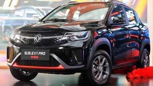 ซ้ายมือ Dongfeng Electric SUV FWD รถยนต์พลังงานใหม่ รถยนต์ 100 กม./ชม