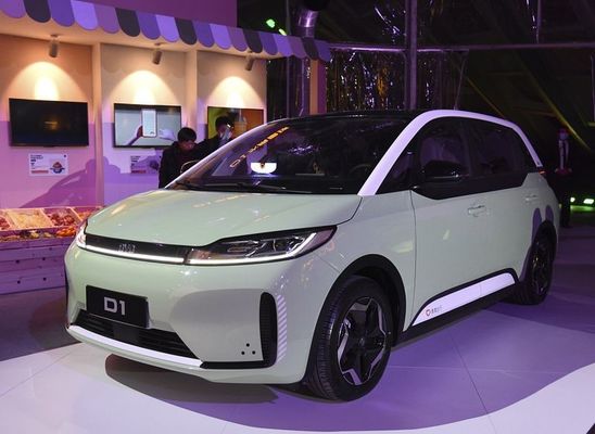 รถยนต์ไฟฟ้าขนาดกลางอัจฉริยะความเร็ว 130 กม./ชม. BYD D1 รถขับเคลื่อนสี่ล้อไฟฟ้า