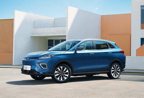 รถยนต์ไฟฟ้าขนาดใหญ่สำหรับผู้ใหญ่ Weima EX5 Pure EV Electric Vehicles 160km / h 403km Range