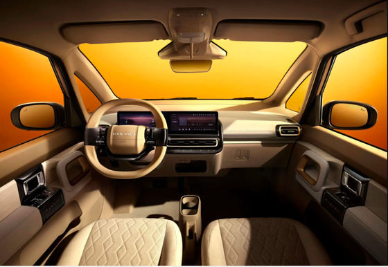 รถยนต์ SUV ไฟฟ้าขนาดเล็กสำหรับผู้ใหญ่ Baojun Kiwi พลังงานใหม่ความเร็วสูง 105 กม./ชม