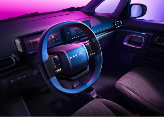 รถยนต์ SUV ไฟฟ้าขนาดเล็กสำหรับผู้ใหญ่ Baojun Kiwi พลังงานใหม่ความเร็วสูง 105 กม./ชม