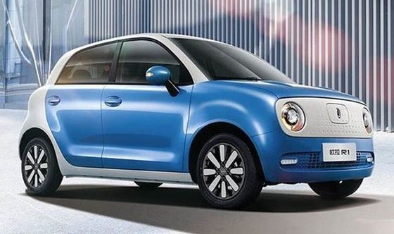 รถมินิ EV ความเร็วสูง New Energy Changcheng Ora R1 รถพวงมาลัยซ้าย