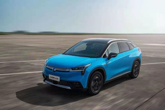 110 กม. / ชม. GAC AION รถยนต์ไฟฟ้า 5 ประตู 5 ที่นั่งรถเก๋งแบตเตอรี่ลิเธียมไอออน