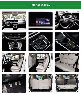 ขับเคลื่อน 4 ล้อ MPV ไฟฟ้าขนาดกะทัดรัด 7 ที่นั่ง GAC Trumpchi M6 270T Manual Elite Edition