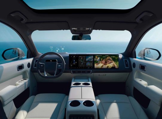 Li L9 AWD รถยนต์ไฟฟ้า SUV ขนาดใหญ่แบตเตอรี่ลิเธียมเหล็กฟอสเฟต 1,000 กม. 446 แรงม้า