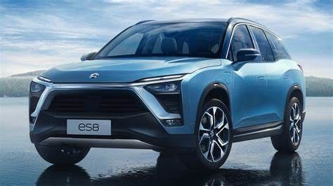 ความเร็วสูง หมุนทางซ้าย Nio EV Car ES8 SUV รถตู้ไฟฟ้า
