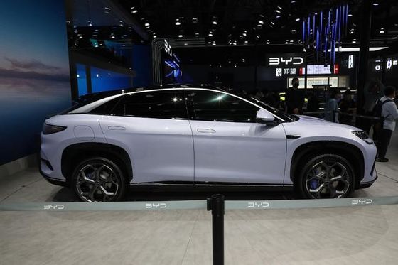 รถไฟฟ้าสวย BYD Sea Lion 07 EV รถพลังงานใหม่