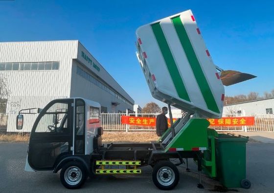 4m3 มินิขยะขยะเก็บฝุ่น ถังขยะไฟฟ้า รถล้างขยะ รถดับเพลิง