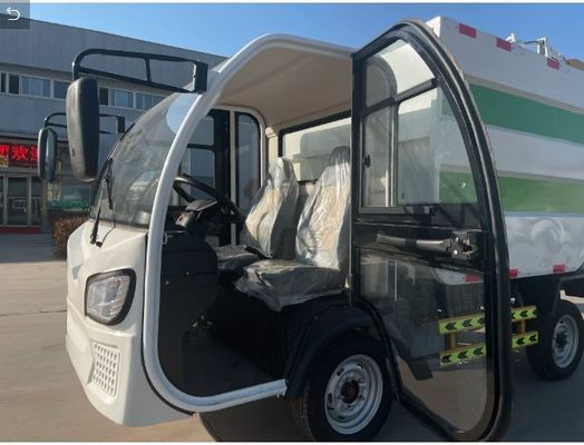 4m3 มินิขยะขยะเก็บฝุ่น ถังขยะไฟฟ้า รถล้างขยะ รถดับเพลิง