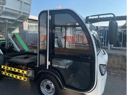 4m3 มินิขยะขยะเก็บฝุ่น ถังขยะไฟฟ้า รถล้างขยะ รถดับเพลิง