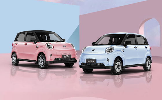 อินเทอร์เนียร์ดีเยี่ยม รูปแบบรวย และการออกแบบแฟชั่น ที่ Lingbao Box EV New Car