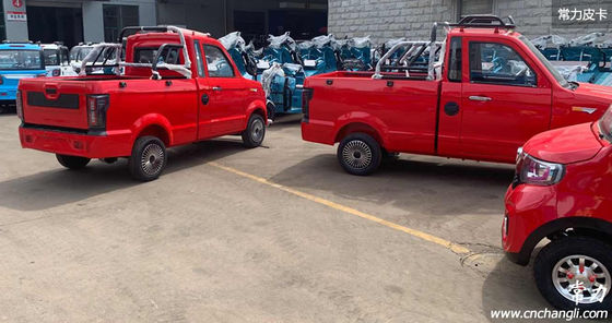 รถยนต์ที่โด่งดัง 2 ประตู 2 ที่นั่ง รถพิกั๊ปไฟฟ้าจีน สําหรับงานต่างๆ