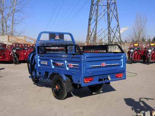 รถบรรทุกจักรยานยนต์สามล้อไฟฟ้า รถไฟฟ้าสามล้อไฟฟ้า 72 โวลต์ 1500 วัตต์