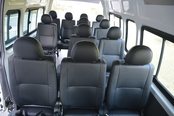 รถโดยสารที่ใช้พลังงานเบนซินที่สะดวกสบาย มี 15 ที่นั่ง RHD ความเร็วสูงสุด 130 กม./ชม.