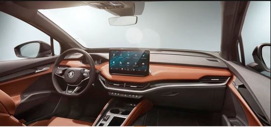 การขับขี่ที่สบายพอและเร็วอย่างน่าชื่นชมใน Skoda Enyaq iv80 82kWh แบตเตอรี่ มอเตอร์เดียว รถไฟฟ้าขับเคลื่อนล้อหลัง