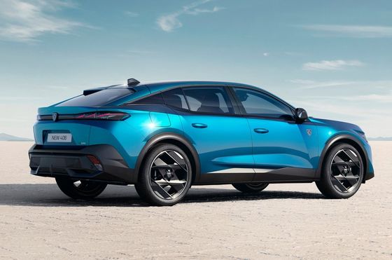 2024 รถยนต์ไฟฟ้าครบถ้วนใหม่ Peugeot 408 ซัลโว SUV พร้อม LFP แบตเตอรี่ ความเร็วสูงสุด 140 กม./ชม.