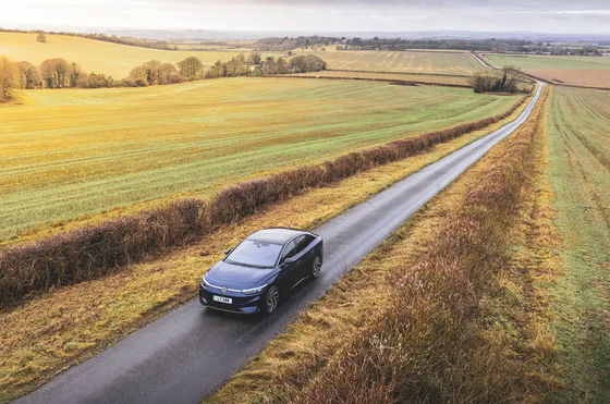 Volkswagen ID 7 รถยนต์ใหม่ที่มีความเร็ว 155 แม็กซ์