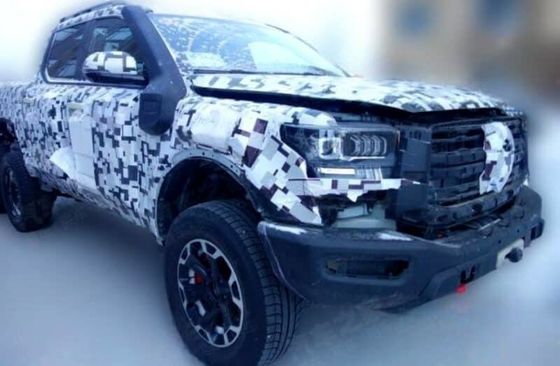 กริดวอล์ด ชานไฮ คันนอน พิกอัพ EV รถยนต์ กษัตริย์ของจีน พิกอัพรถยนต์