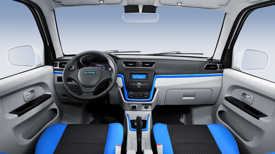 SRM 2023 Good Luck Standard Edition Box Container Electric Mini Cargo Van มีระยะทาง 248 กิโลเมตร และประตูเลื่อนและพื้นที่ใหญ่