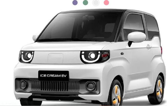รถไฟฟ้าที่สะดวกสบายและใช้ได้- Chery QQ Ice Cream Qirui 2024 170 กม. 205 กม. 3 ประตู 4 ที่นั่ง มินิ EV มินิคาร์