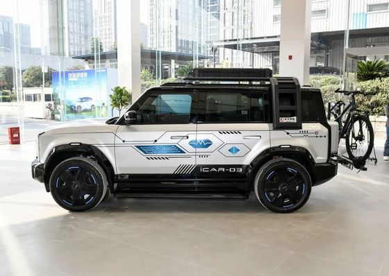 2024 รถไฟฟ้าบริสุทธิ์ Chery iCar 03 ด้วยระยะทาง 401 กม.