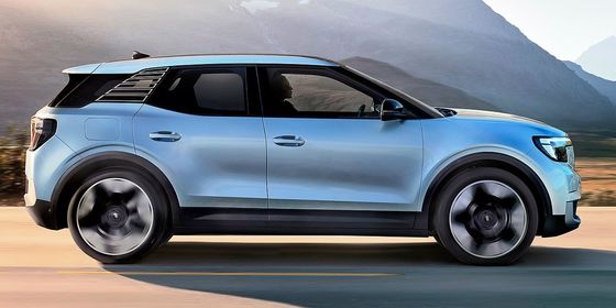 รถครอสโซเวอร์ไฟฟ้าบริสุทธิ์ Ford Explorer With WLTP ระยะทาง 380 กม. 9 วินาที ความเร่ง 0-100 กม./ชม.