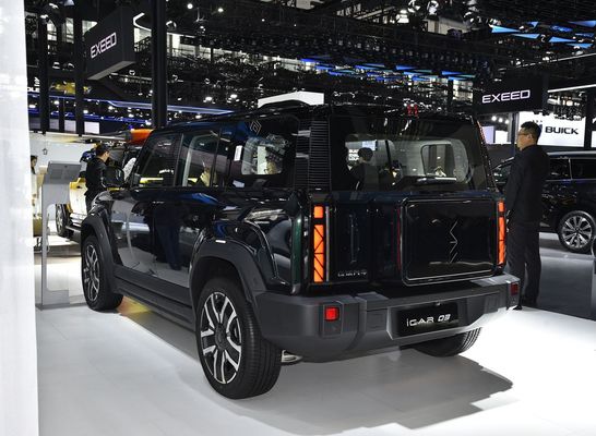 ขายด่วน Trendy Box รถยนต์ไฟฟ้า SUV Tough Vision At Chery Icar 03 401- 501km Range & Single/Dual Motor มี