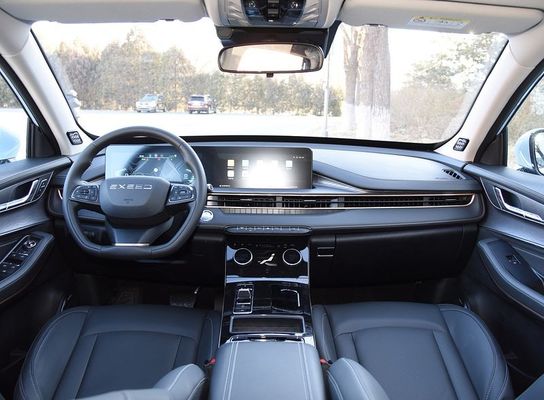 2023 คลาสสิค EXCEED รถยนต์ไฮบริดที่ Chery EXCEED ET-i 1.5T 156hp L4 + 125มอเตอร์ไฟฟ้า 180km / h ความเร็วสูงสุด 0-100km / h ใน 7 วินาที