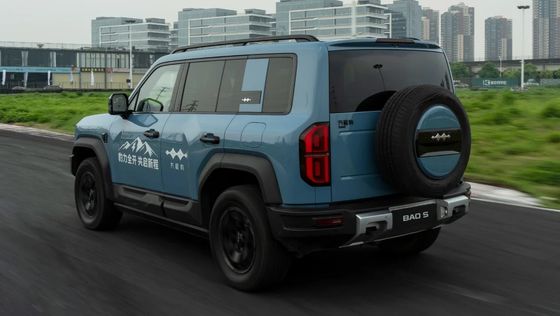 ล่าสุดเปิดตัว BYD Leopard FANGCHENGBAO 5 2024 PHEV รถไฟฟ้า 4.8s 0-100km / h ความเร็ว 125km CLTC รถ EV ใหม่