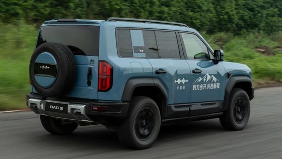 ล่าสุดเปิดตัว BYD Leopard FANGCHENGBAO 5 2024 PHEV รถไฟฟ้า 4.8s 0-100km / h ความเร็ว 125km CLTC รถ EV ใหม่