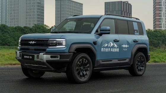 ล่าสุดเปิดตัว BYD Leopard FANGCHENGBAO 5 2024 PHEV รถไฟฟ้า 4.8s 0-100km / h ความเร็ว 125km CLTC รถ EV ใหม่