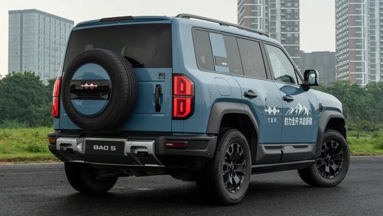 ล่าสุดเปิดตัว BYD Leopard FANGCHENGBAO 5 2024 PHEV รถไฟฟ้า 4.8s 0-100km / h ความเร็ว 125km CLTC รถ EV ใหม่