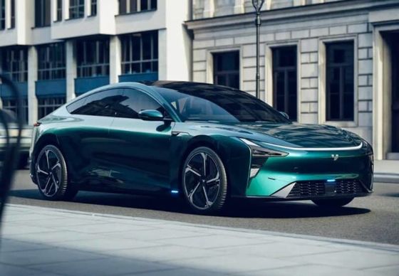 รถยนต์ฮอตที่สุดในปักกิ่ง Jiyue07 200kw มอเตอร์พลังงาน 27w;.S รถไฟฟ้าบริสุทธิ์ที่มีความเร็วสูงสุด 200km / h