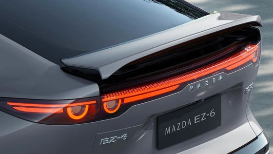 รถไฟฟ้า Mazda EZ-6 เป็นรถยนต์ที่ขับเคลื่อนหลัง