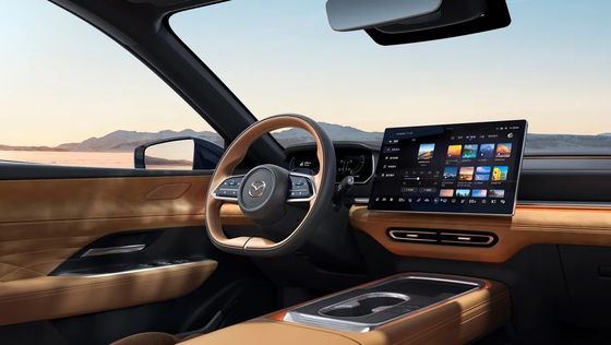 รถไฟฟ้า Mazda EZ-6 เป็นรถยนต์ที่ขับเคลื่อนหลัง