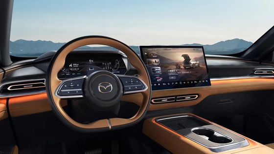 รถไฟฟ้า Mazda EZ-6 เป็นรถยนต์ที่ขับเคลื่อนหลัง