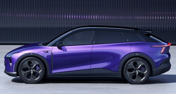 โรบ็อตขับเอง 2024 Jiyue01 200kw มอเตอร์พลังงาน 272 PS 550km CLTC Range รถไฟฟ้าบริสุทธิ์ ความเร็วสูงสุด 200km / h