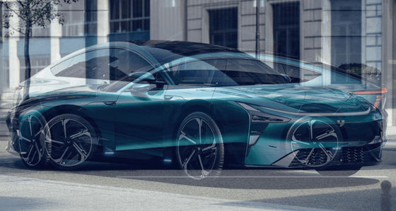 โรบ็อตขับเอง 2024 Jiyue01 200kw มอเตอร์พลังงาน 272 PS 550km CLTC Range รถไฟฟ้าบริสุทธิ์ ความเร็วสูงสุด 200km / h