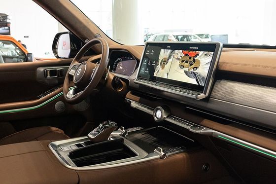 GWM TANK รถยนต์ SUV รถยนต์ PHEV AWD รถขับขี่ 190km/h ความเร็วสูงสุด ด้วยเครื่องยนต์ V6 3.0t 360PS และเวลาชาร์จเร็ว 0.4h