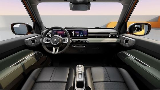 2024 ครอสโซเวอร์เต็ม BAOJUN YEP EV 303km CLTC 28.1 แบตเตอรี่กับมอเตอร์ 75kw และความเร็วสูงสุดถึง 100km / h 3หรือ 5ประตูมี