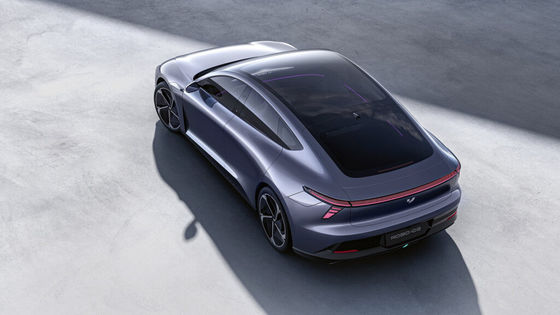 ราคาล่วงหน้า Geely&Baidu Joint Brand Jiyue07 รถยนต์ไฟฟ้าบริสุทธิ์ 200kw/271P.s มอเตอร์พลังงาน 2WD เครื่องขับเคลื่อน 4 ประตู/5 ที่นั่ง